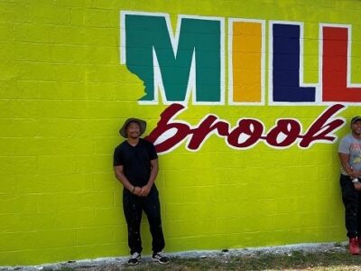 Millbrook Beautification Continues with Colorful Murals