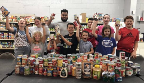 Academy Days Students Collect Canned Food for WELCOME of Millbrook