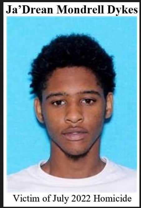 Information sought in Sylacauga Murder of Ja’Drean M. Dykes; Reward Offered by CrimeStoppers