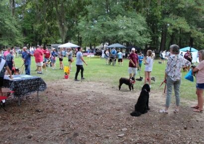 Perfect Weather, Wonderful turnout for Bark in the Park at Fort Toulouse