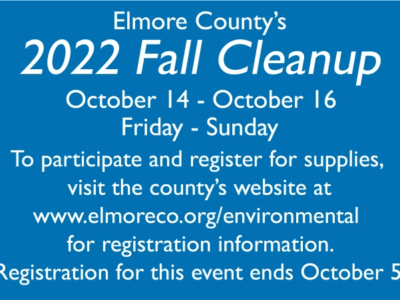 Sign up for Elmore County’s Cleanup Days! Deadline to Register is Oct. 5