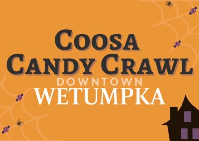 The Coosa Candy Crawl is coming to Downtown Wetumpka Oct. 27!