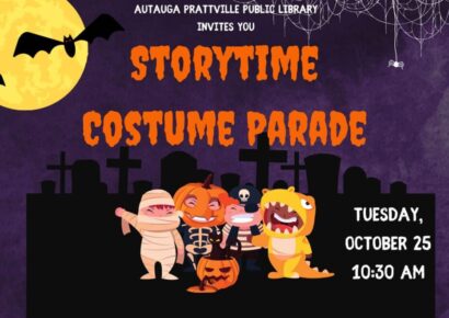 Storytime, Costume Parade coming to Autauga Prattville Public Library Tuesday