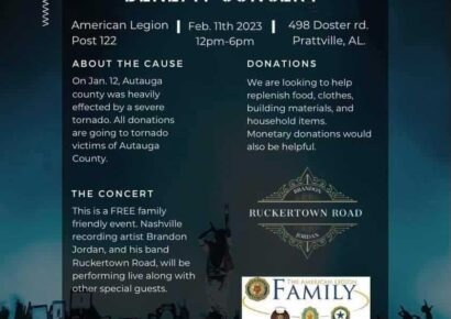 American Legion Post 122, Brandon Jordan to Present ‘Rockin’ To Rebuild Benefit Concert Feb. 11