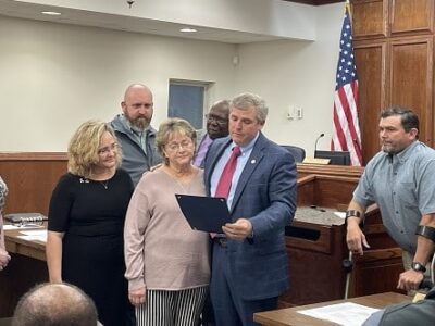 Autauga County Commission Honored the late Sheriff Sedinger; Discusses storm damage