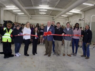 PCA celebrates new Weight Room with Ribbon Cutting
