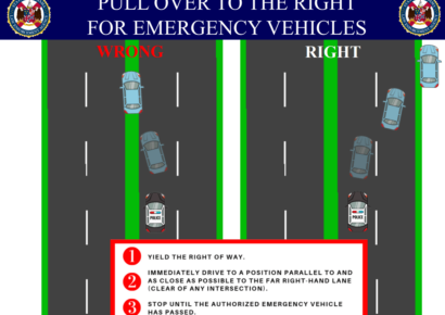 ‘LIGHTS AND SIRENS!’ – ALEA Reminds Motorists How to Properly Yield to Emergency Vehicles