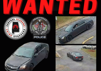 Prattville – Police Seeking Vehicle Burglary Suspect; Reward Offered by CrimeStoppers