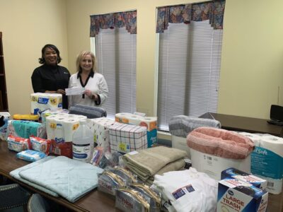 Donations for Tornado Victims Pour in to the Autauga County Extension Office