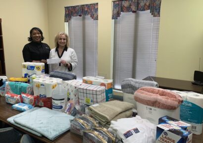 Donations for Tornado Victims Pour in to the Autauga County Extension Office