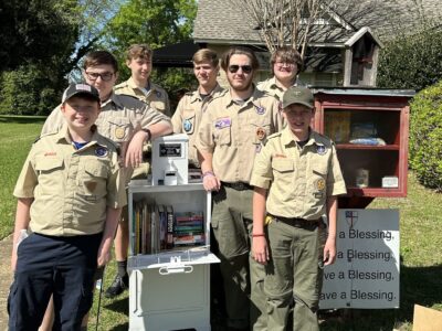 Thomas Ledwell Earns Eagle Scout Award; Constructs Little Libraries in Millbrook