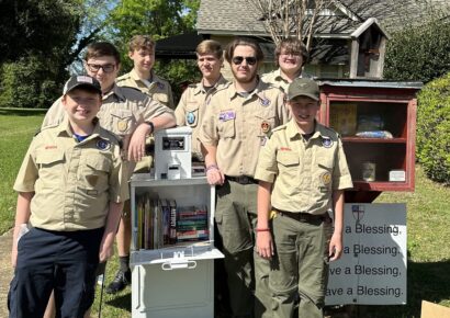Thomas Ledwell Earns Eagle Scout Award; Constructs Little Libraries in Millbrook