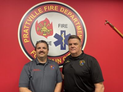 Andrew McCullers Promoted to Captain at Prattville Fire Department