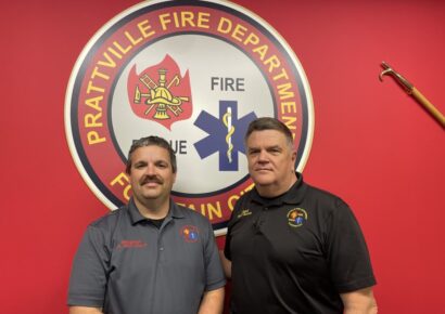 Andrew McCullers Promoted to Captain at Prattville Fire Department