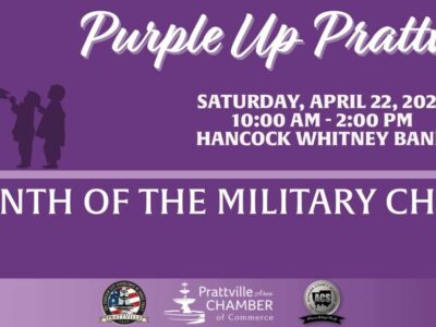Celebrate the Military Children; Purple up Prattville Events, Parade are Saturday
