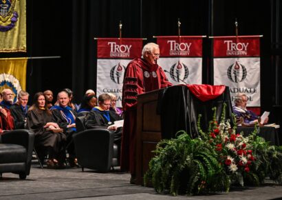 Troy University recognizes Area Students for outstanding Achievements at Honors Convocation