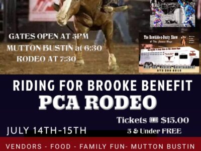 Donations Sought as Sheriff Harrell promises to ride a Bull for Benefit Rodeo in July