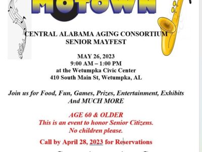 May Fest in Wetumpka event coming May 26 to honor Older Americans Act of 1965
