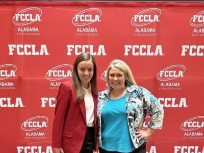 Olivia Giddens represents ECTC at FCCLA State Leadership Conference