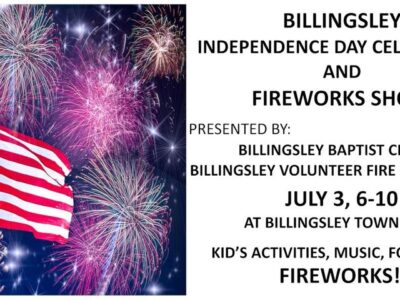 Patriotic Celebration coming to Billingsley July 3; Mark your Calendar