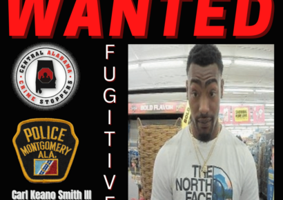 Wanted: Fugitive Carl Keano Smith III; Cash Reward offered by CrimeStoppers