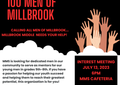 Millbrook Middle to host ‘100 Men of Millbrook’ Program