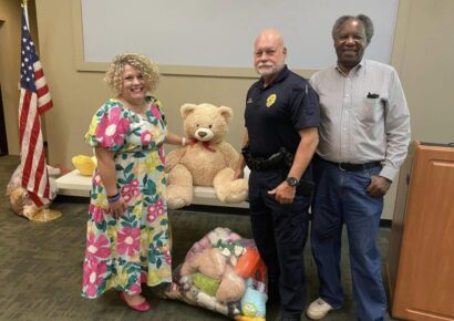 Prattville-Millbrook Sunrise Rotary Club takes part in Teddy Bear Patrol Service Project