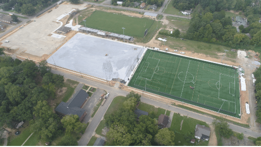 Progress Continues on Hohenberg Field Improvement Project in Wetumpka