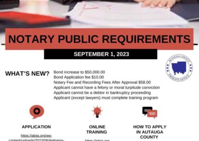 Notary Public Requirements are Changing in Alabama Effective September 1