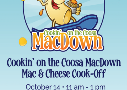 Mac & Cheese Anyone? Oct. 14 the Cookin’ on the Coosa MacDown competition comes to Wetumpka, Benefits Family Sunshine Center