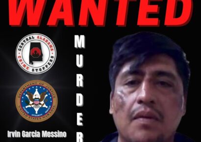 Wanted for Murder in Montgomery; Fugitive Irvin Garcia Messino
