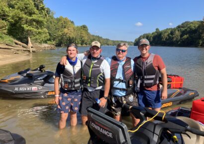 Three Generations of Mercer family have 410-Mile Sea-Doo Adventure from Wetumpka to Gulf Shores