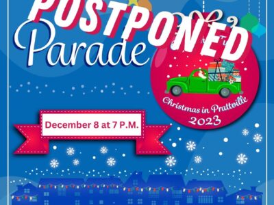 Prattville Christmas Parade postponed to Dec. 8 due to weather forecast