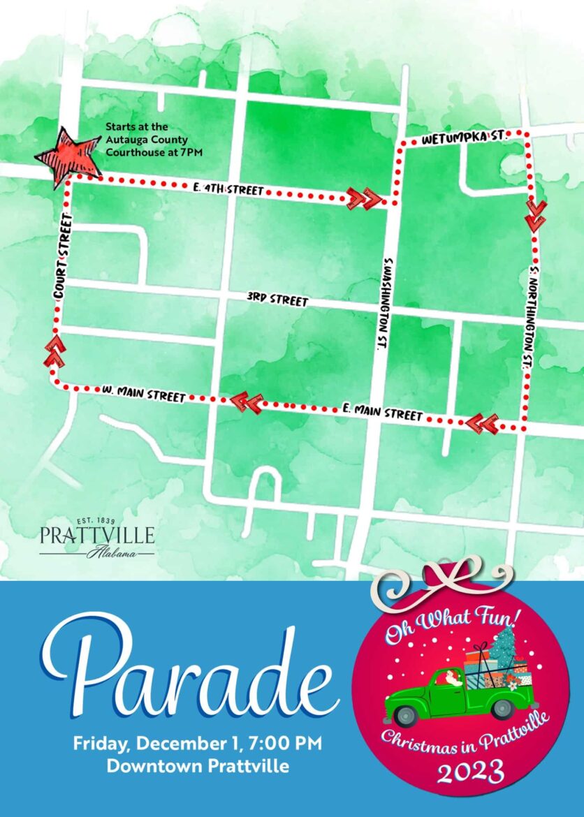 Christmas Parade Route For Prattville To Be Modified Due To Stadium