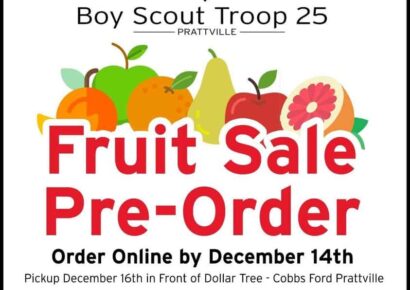 Fruit Sale: Prattville Boy Scout Troop 25 Fundraiser Happening Now