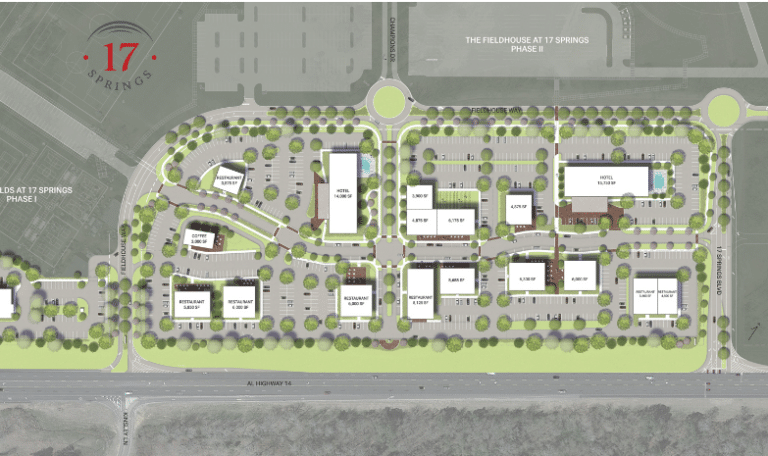 Millbrook Development Map 17 Springs: City Of Millbrook Preparing For Marketplace; 86,000 SF ...