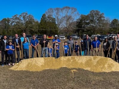 Town of Pine Level breaks ground on new Ball Park