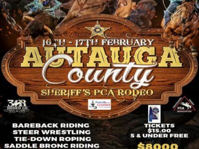 Get ready for a Mutton Bustin good time as the Autauga County Sheriff’s Office gears up to host PCA Rodeo