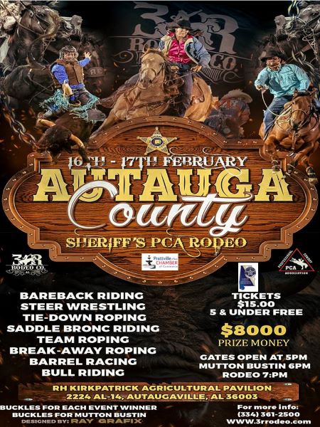 Get ready for a Mutton Bustin good time as the Autauga County Sheriff’s Office gears up to host PCA Rodeo