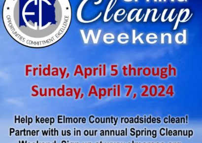 Elmore County Spring Cleanup Registration is now open!