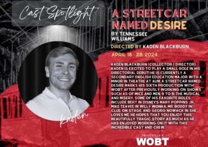Spotlight on ‘A Streetcar Named Desire’ with WOBT