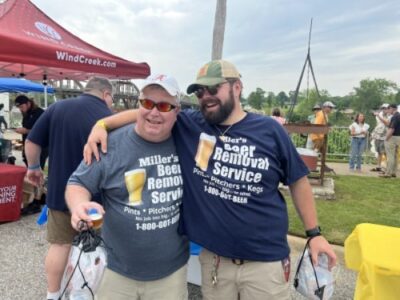 It was mostly sunshine and all smiles for the CoosaPalooza Brewfest  