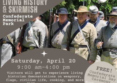 Marbury: Confederate Memorial Park to offer Living History, Skirmish April 20