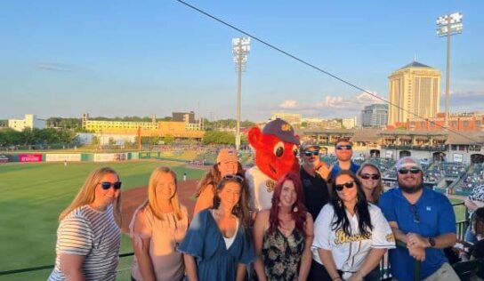 Young professionals shine bright under the lights of the Riverwalk Stadium