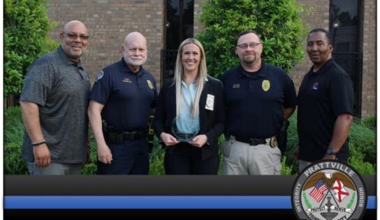 City Council honors Kaitlyn Sweat as Crimestoppers’ Officer of the Year